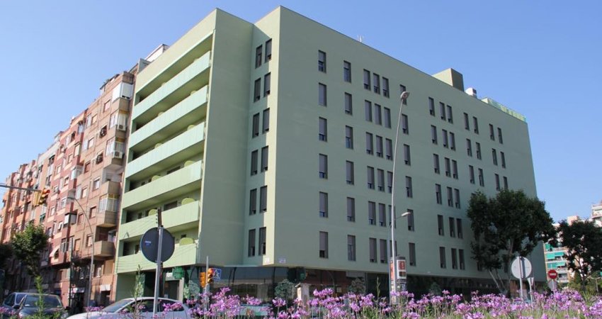 Fachada Aura Park