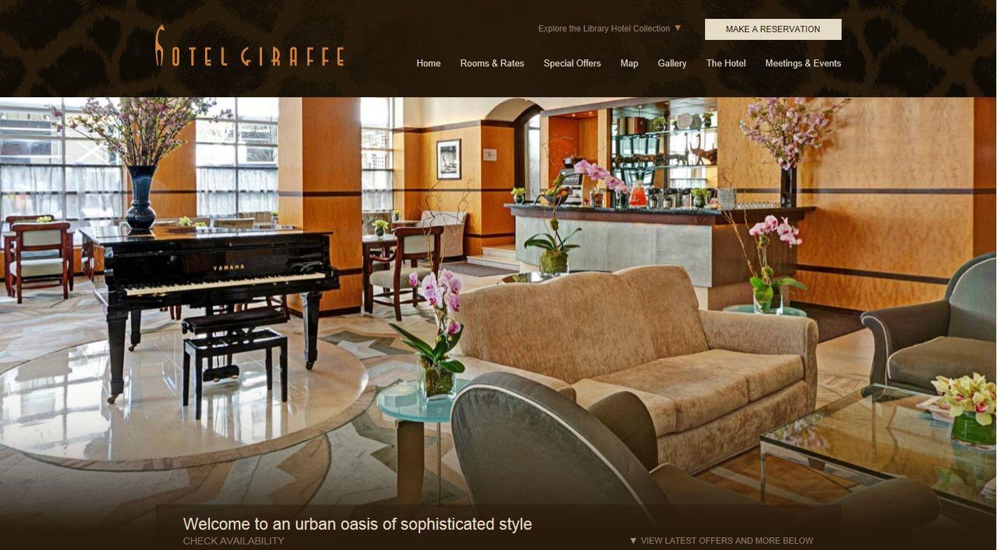 Hotel photo 9 of Hotel Giraffe by Library Hotel Collection.