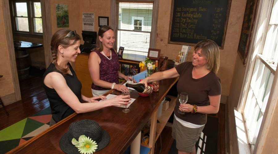 Billsboro's Tasting Room on site