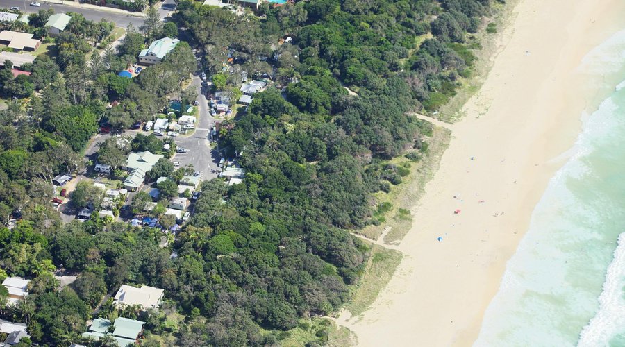 holidaypark featuring heavily vegetated beachfront primary dunes