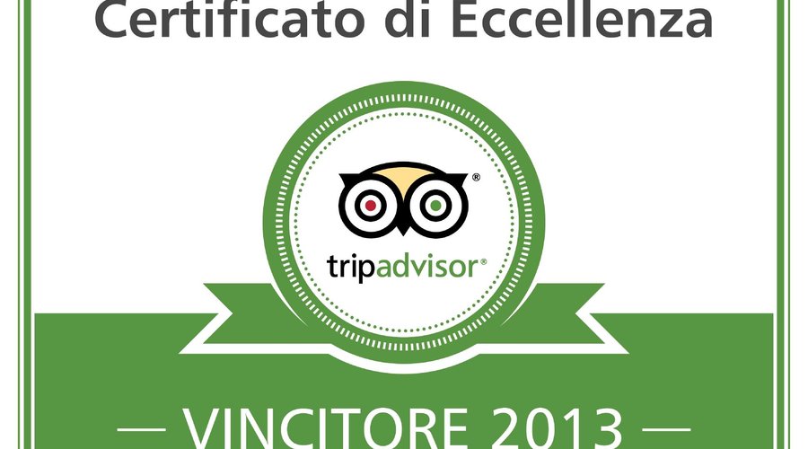 Certificato di Eccellenza 2013