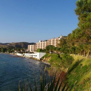 Hotel view from the distance