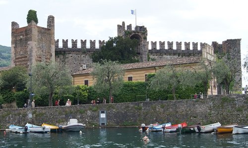 The more than 700 years old castle.