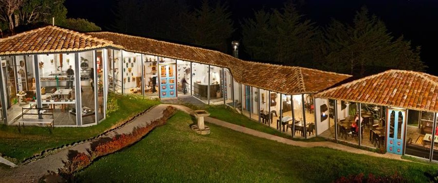 Gallery, reception and Restaurant Le Tapir