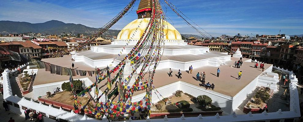 Breakfree Adventures offers Private Sightseeing Day Tours of Kathmandu including Bouddhanath stupa.