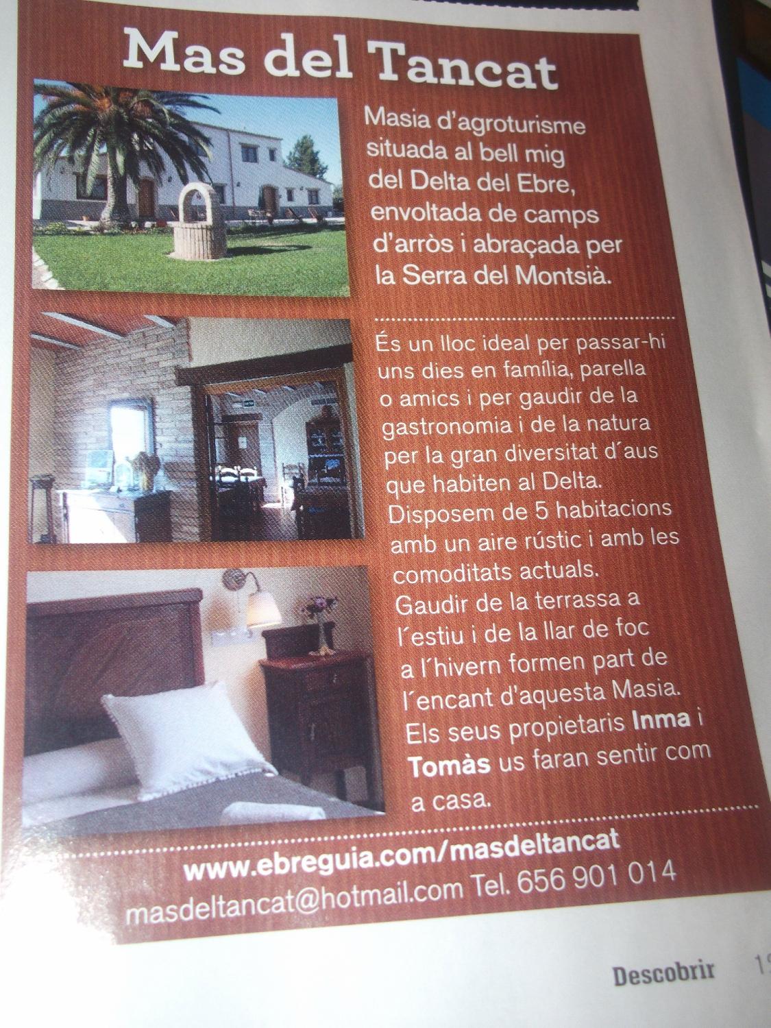 Hotel photo 2 of Mas del Tancat.