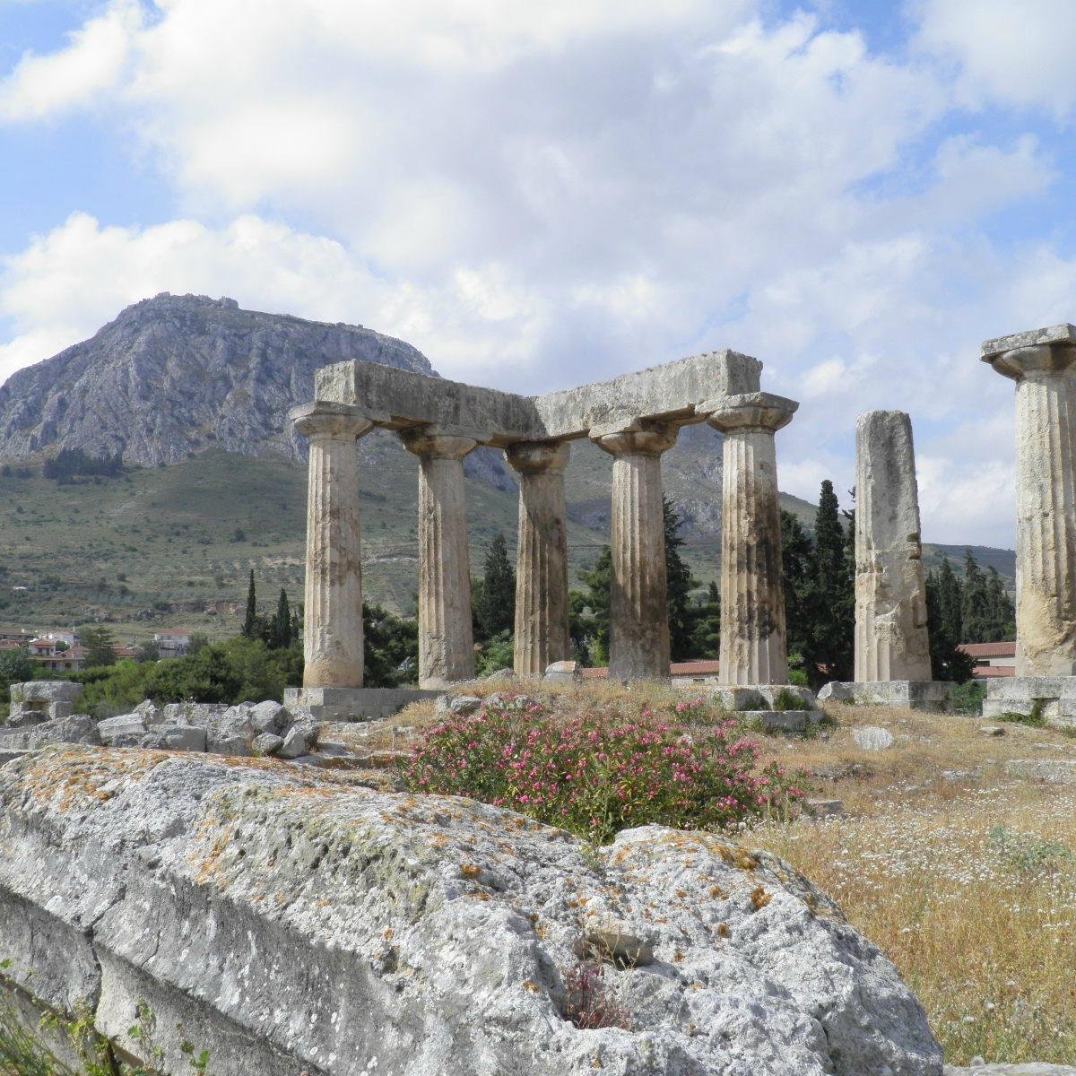 Ancient Greek Temple Of Apollo