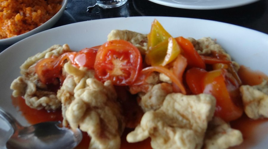 Sweet and sour fish fillet
