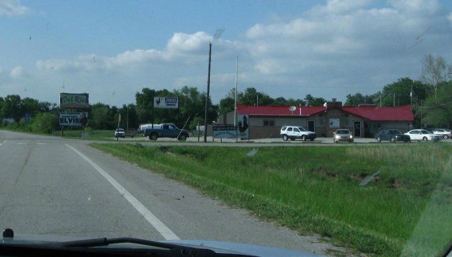 Approaching Chicken Annies Annex
