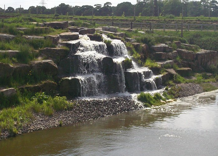 one of the waterfalls