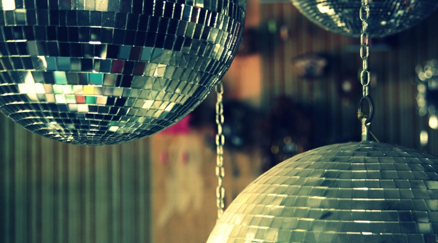 Shiny disco balls!