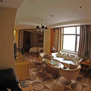 View from entering room