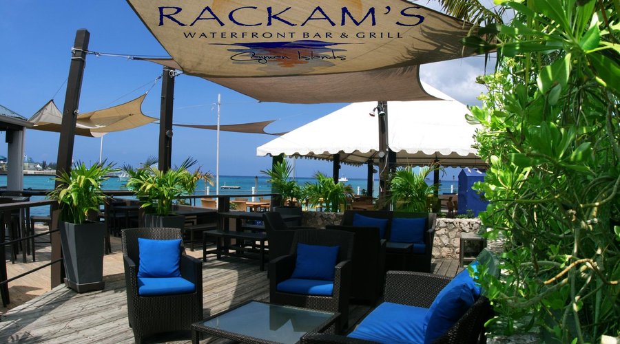 rackams waterfront bar and restaurant Cayman islands rackhams