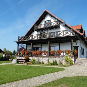 Pension von hinten