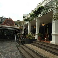 restaurant inside the complex