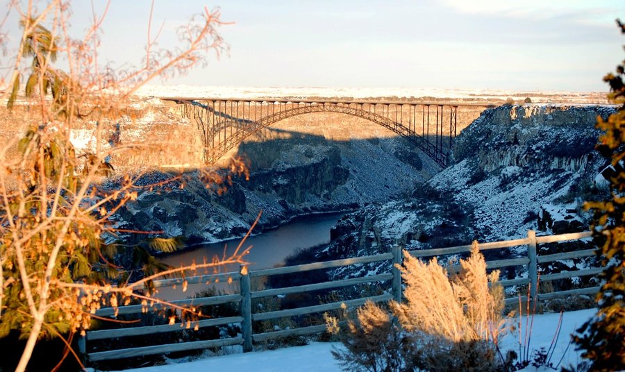 Perrine Bridge from the Canyon Crest event center