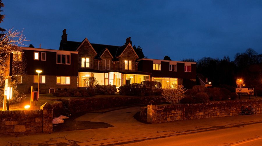 Exterior in the Evening