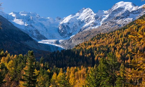 Morteratsch glacier, Engadin St. Moritz
