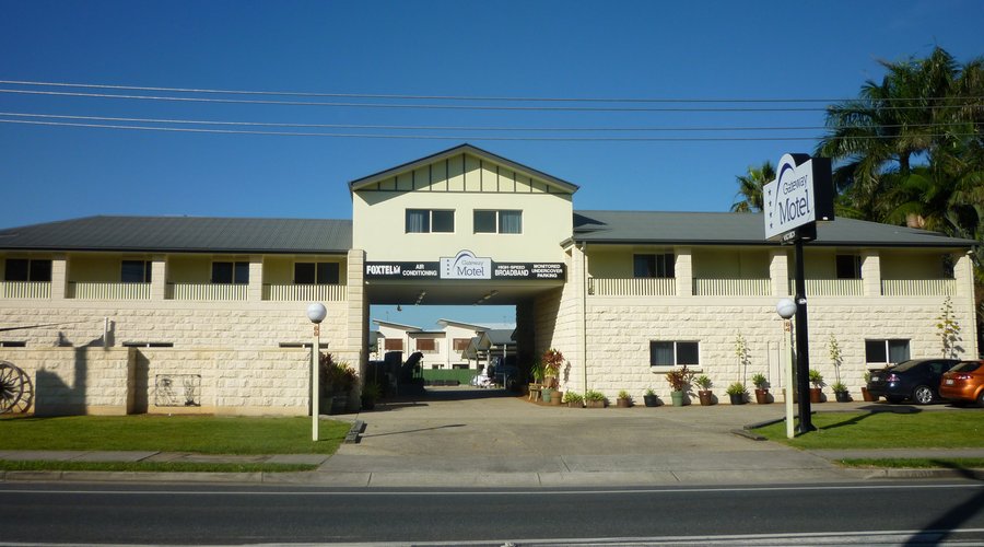 motel entrance