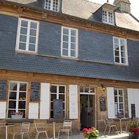 bar à crêpes dans une maison inscrite au patrimoine