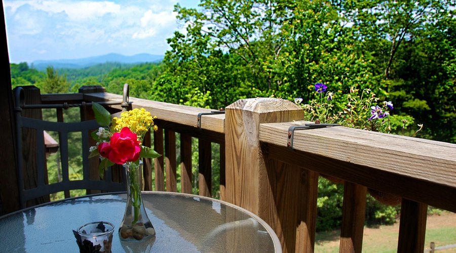 View from the Quinn Mountain Suite private deck