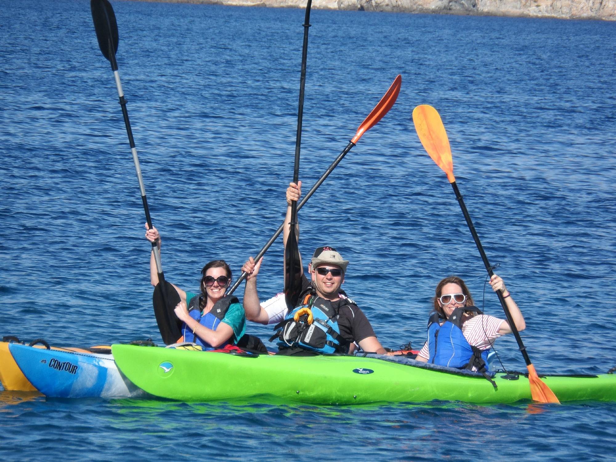 mykonos kayak tours & trails tours