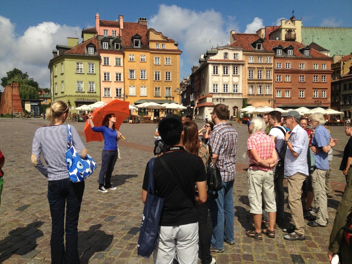 orange walking tour warsaw