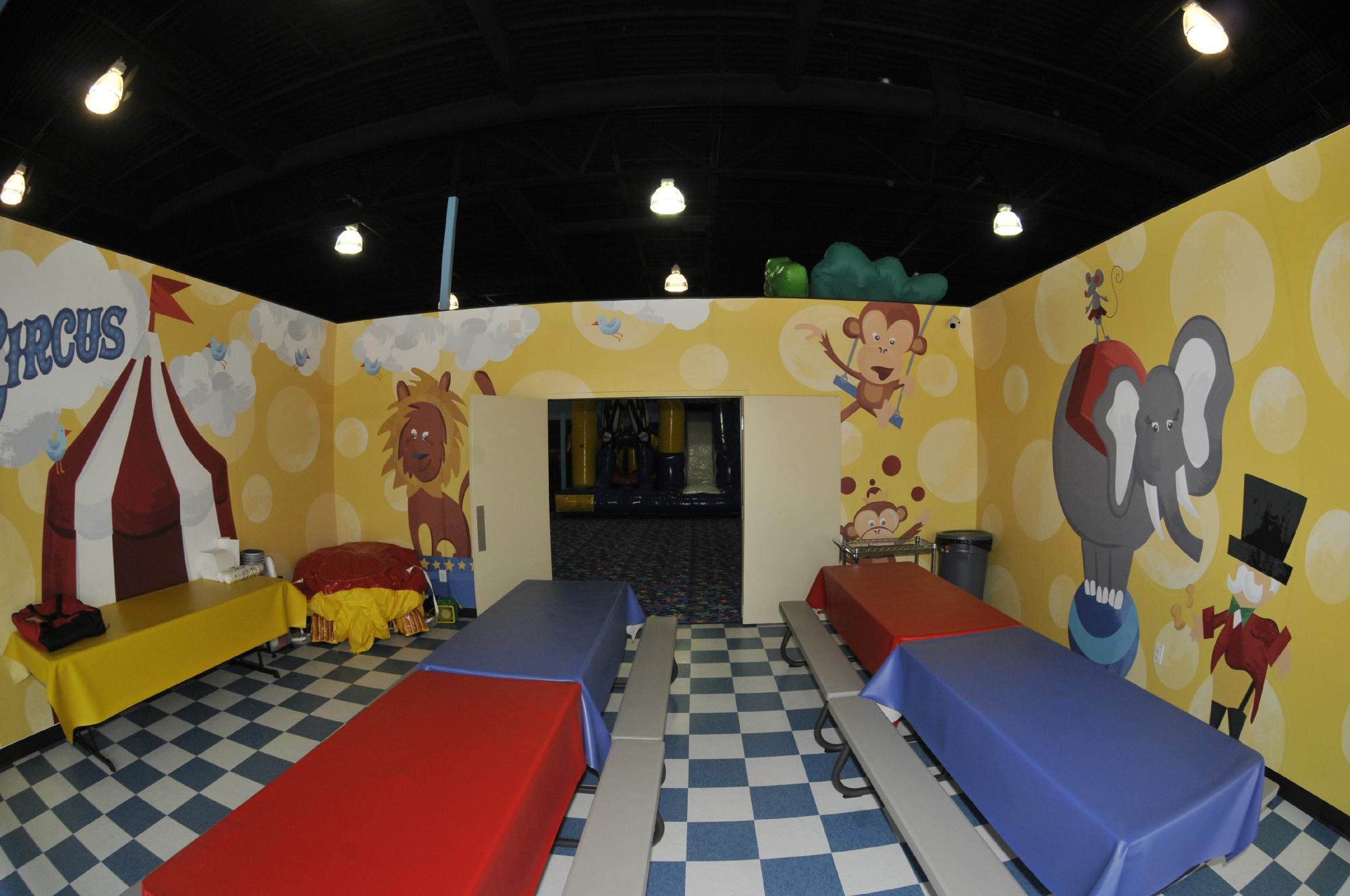 Jump zone outlet birthday party