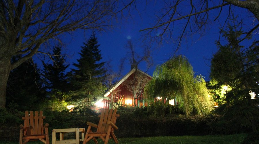 Inn at night