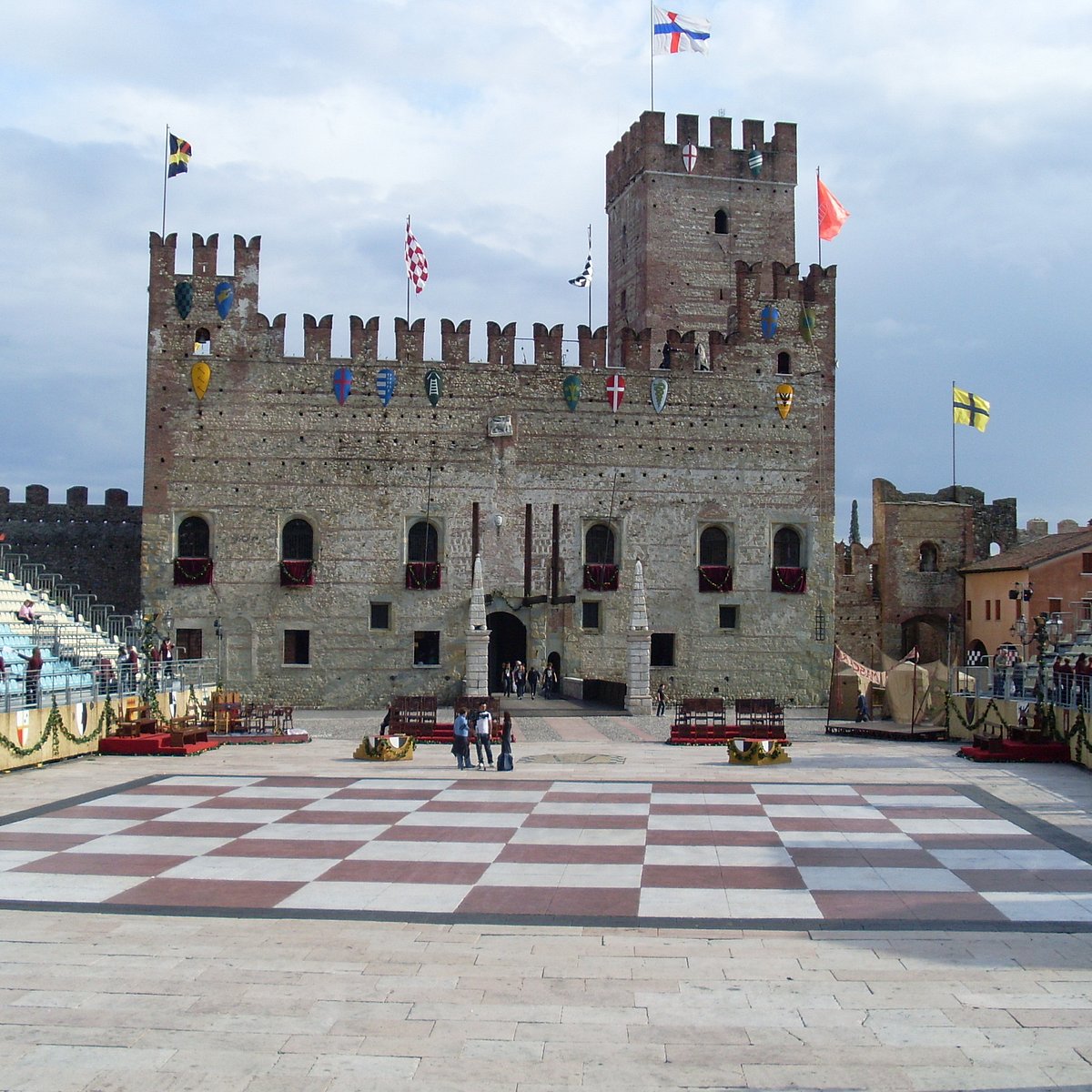 O famoso xadrez humano de Marostica - Passeios em Veneza