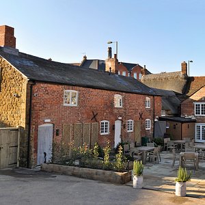 The Front of The Three Pigeons Inn