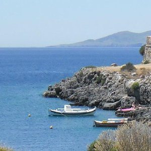 Avlemonas Venecian Castle view