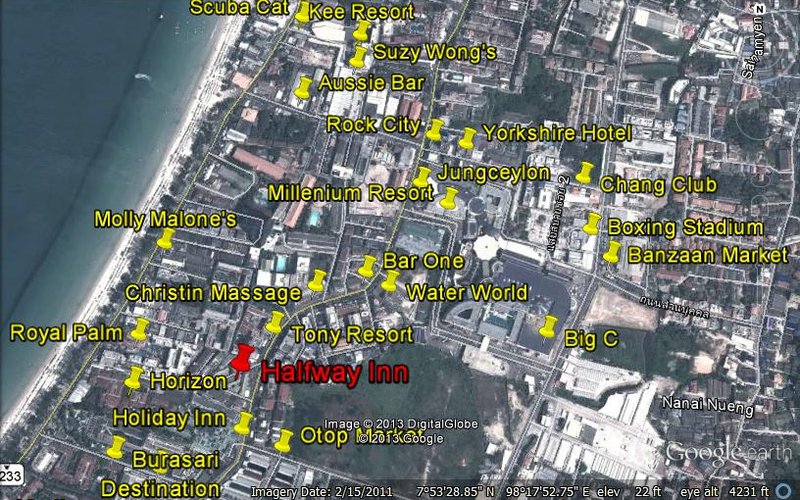Map of Patong