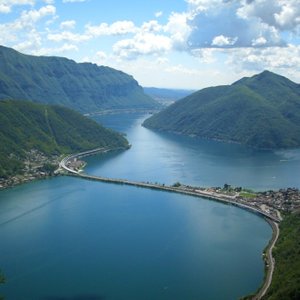 Lugano, Switzerland. 29th Nov, 2020. General view of Monte Bré