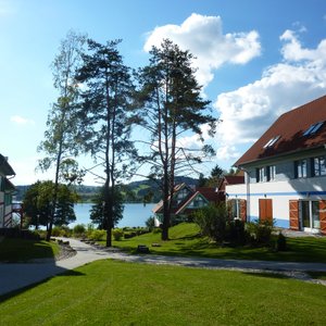 Het enige echte Riviera Lipno park aan het Lipnomeer