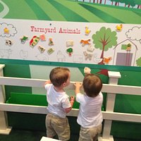 Farm animal magnets when you first enter.