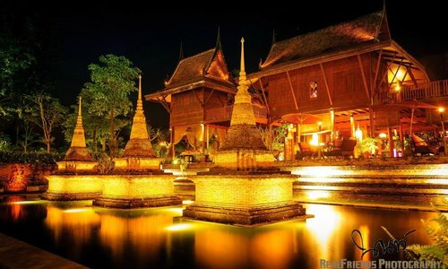 Magical view at night hours