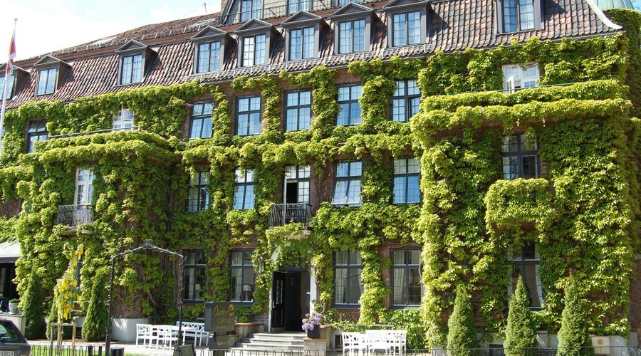 Elegant building in quite area