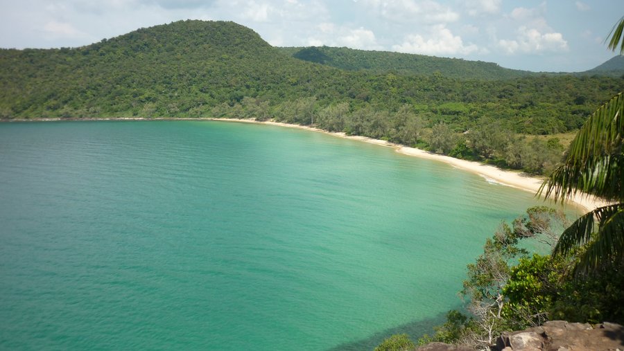 The beach from our viewpoint