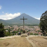 View of Antigua from Cerro de la Cruz