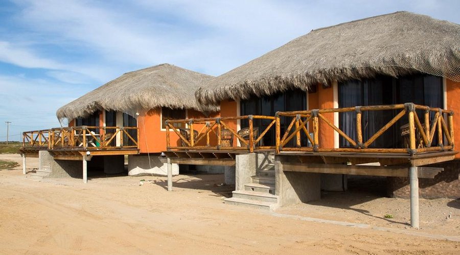 The outside look of this beautiful cabanas