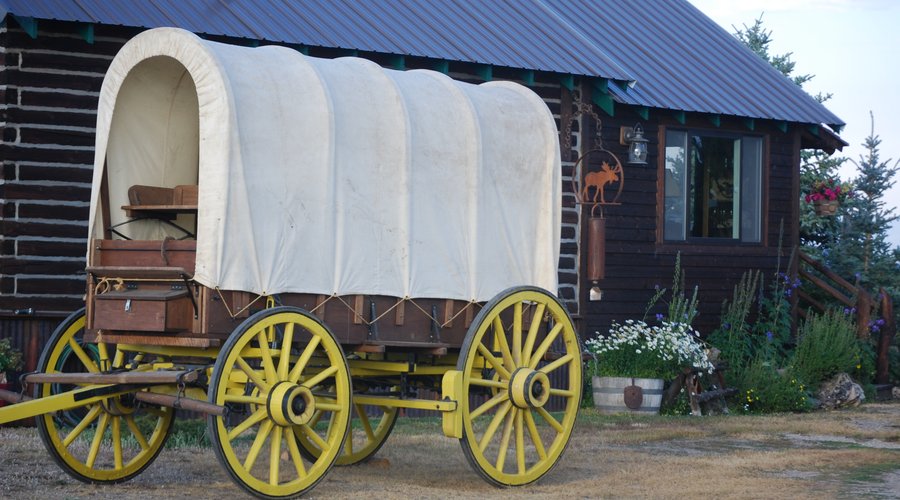 Outside of The Montana Lodge