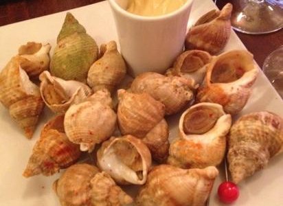 yummy snails for entree