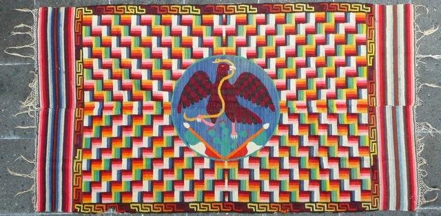 Detail of Classic Saltillo Serape
