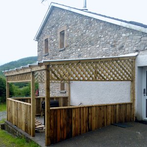 New undercover BBQ area