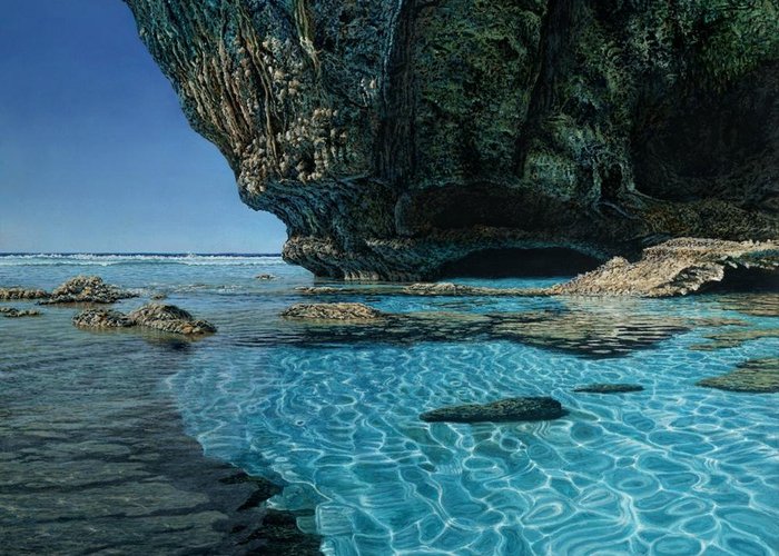 The Pools of Avaiki, Oil on Canvas