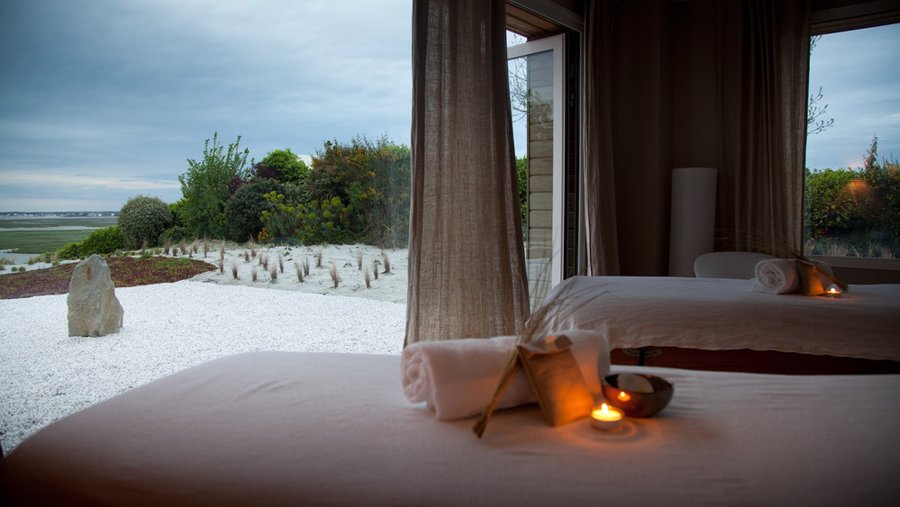 Salle de massages double