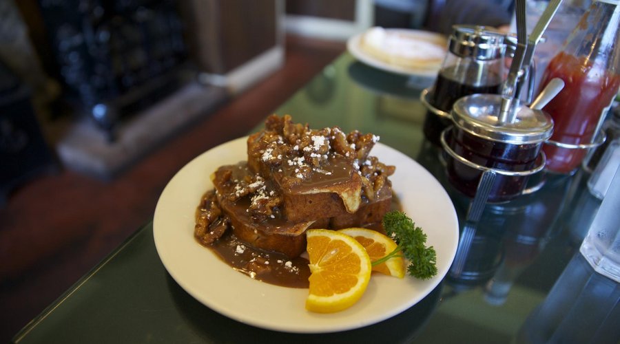 Breakfast signature dish, Banana Bread French Toast