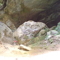 Entrance to the cave 1