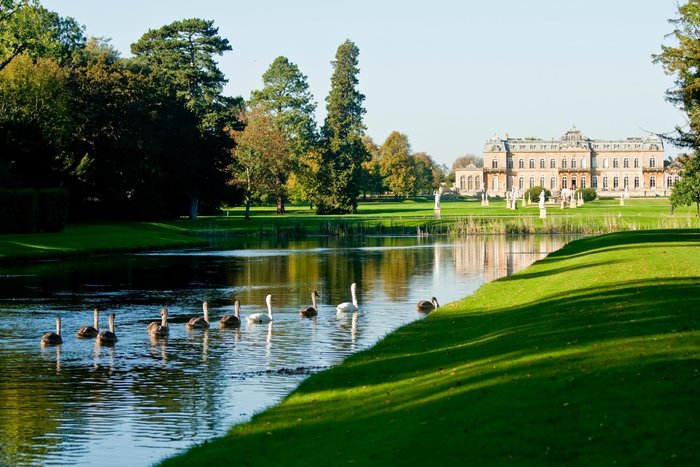 Long Lake and house at Wrest Park